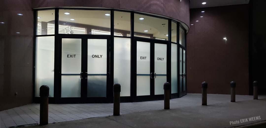 Click to enlarge photo - Nothing But Exit Doors Nothing But Exit Doors